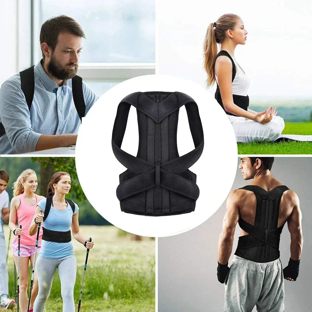 PosturaPro™ Back & Shoulder Support Belt