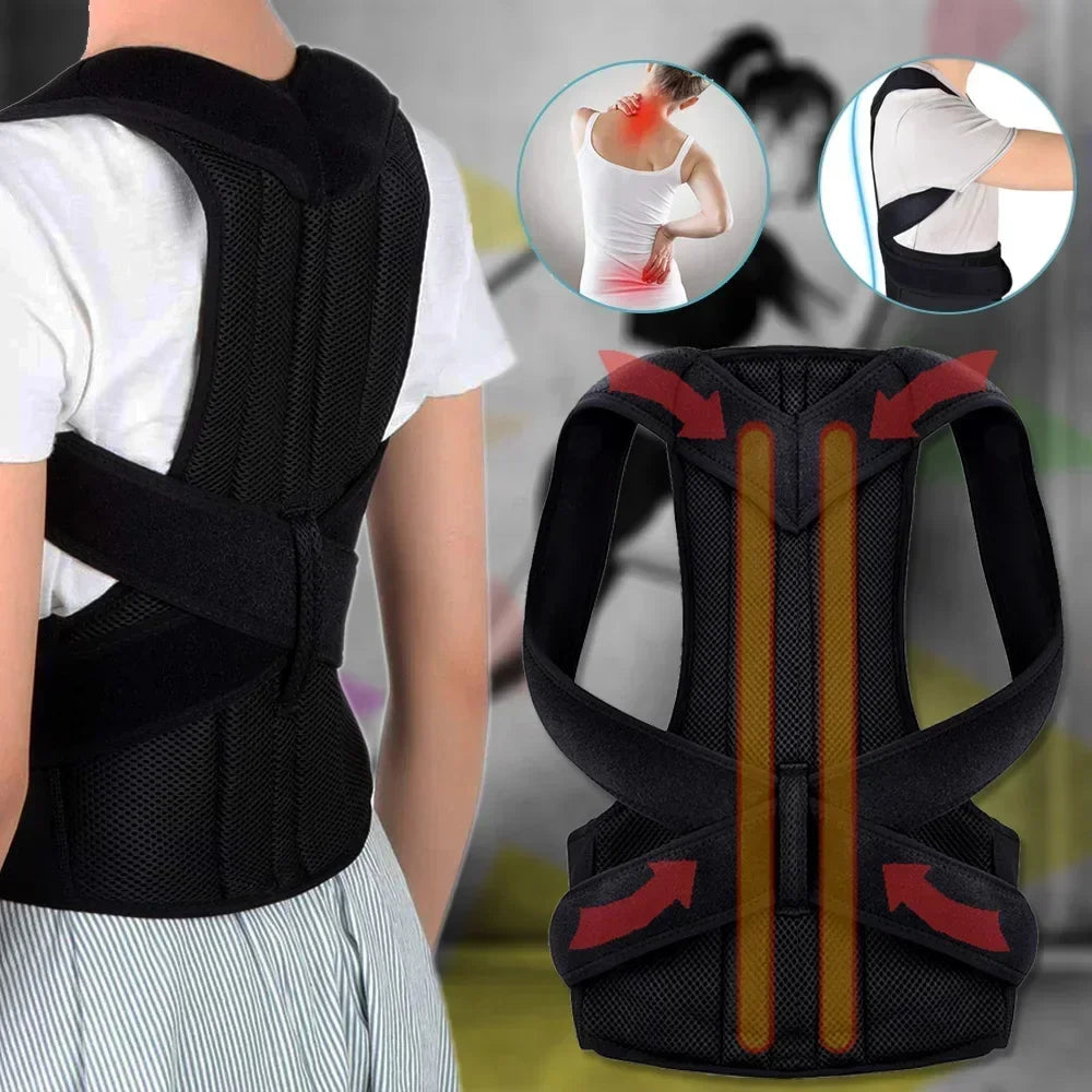 PosturaPro™ Back & Shoulder Support Belt